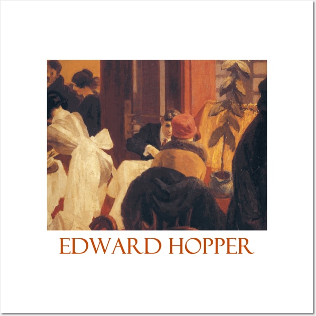 New York Restaurant by Edward Hopper Wall Art by Naves